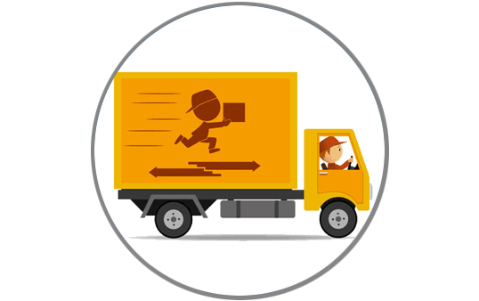 專(zhuān)業(yè)送貨車(chē)隊(duì)，保障及時(shí)出貨